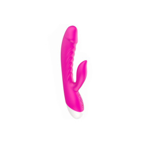 Vibromasseur rabbit rose 10 programmes USB 
